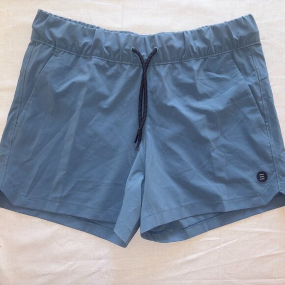 Free Fly Apparel Women's Pull On Shorts Blue Size M Like New Condition - Picture 2 of 8